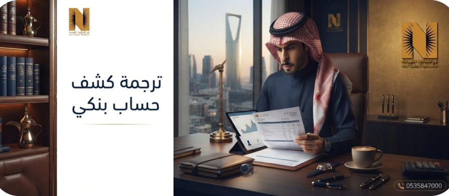 ترجمة كشف حساب بنكي