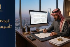ترجمة عقد تأسيس شركة