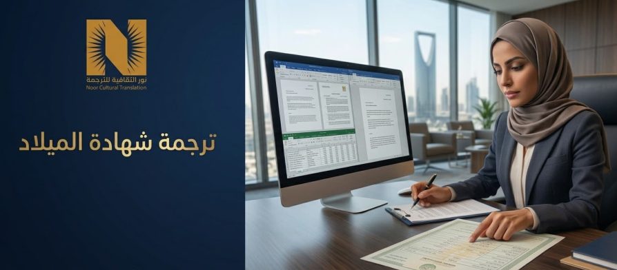 ترجمة شهادة الميلاد