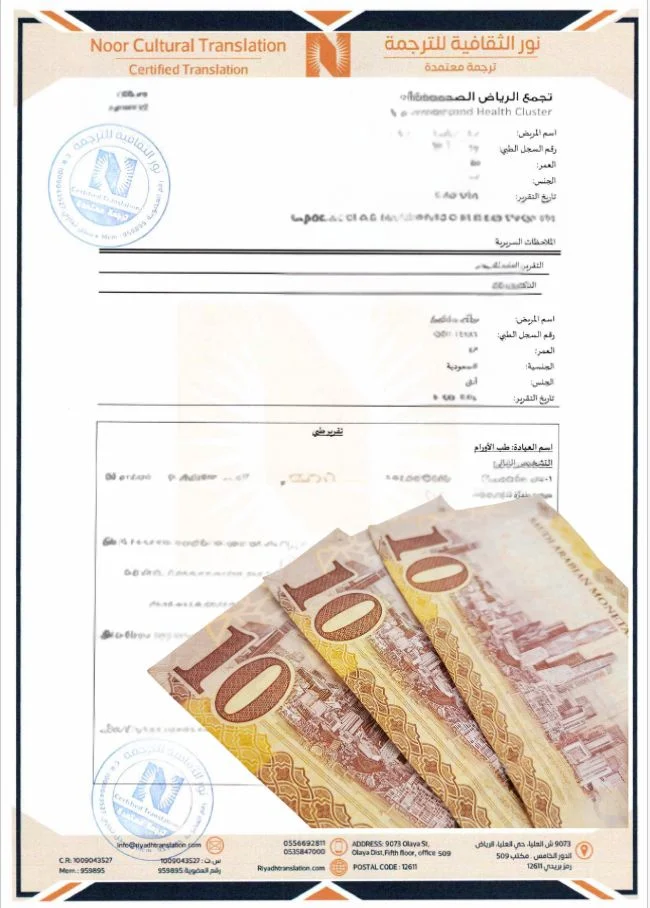 سعر ترجمة تقرير طبي معتمد