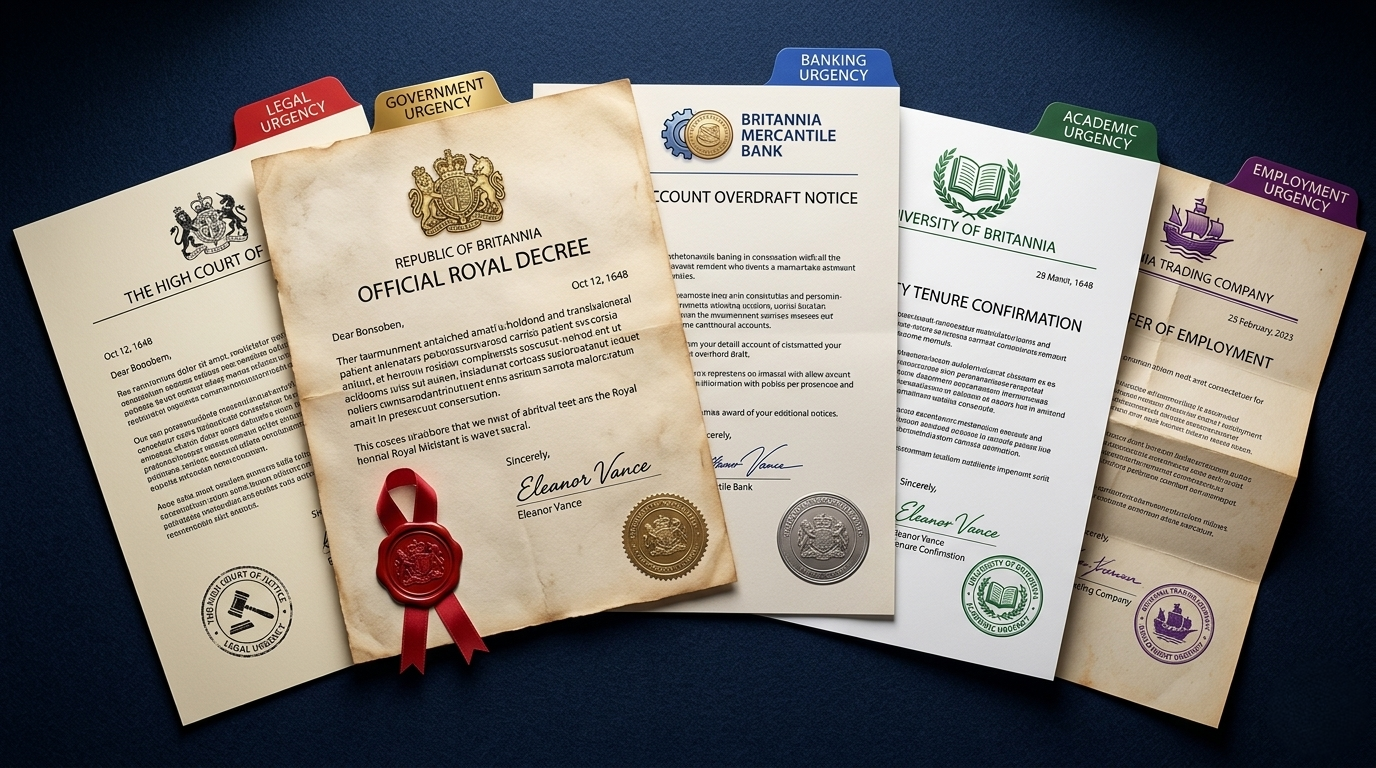 أهمية الترجمة المعتمدة للخطابات