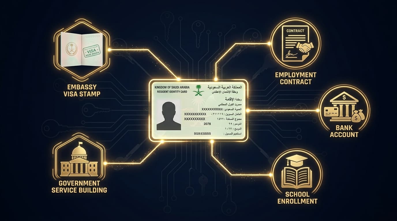 ترجمة اقامة سعودية