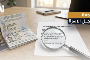 ترجمة سجل الأسرة