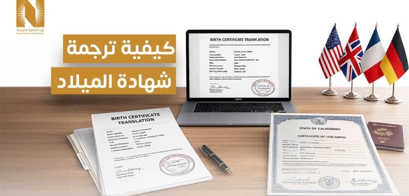 كيفية ترجمة شهادة الميلاد