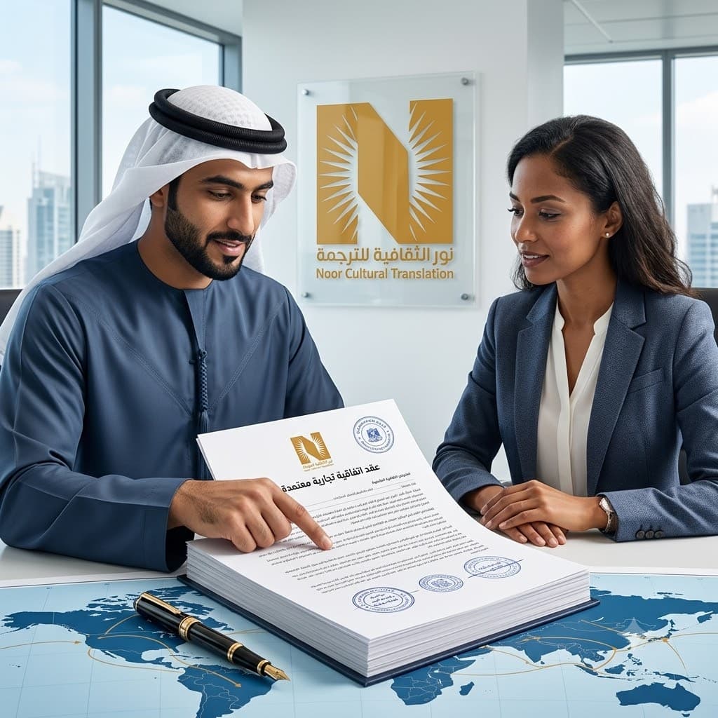 ترجمة تجارية معتمدة
