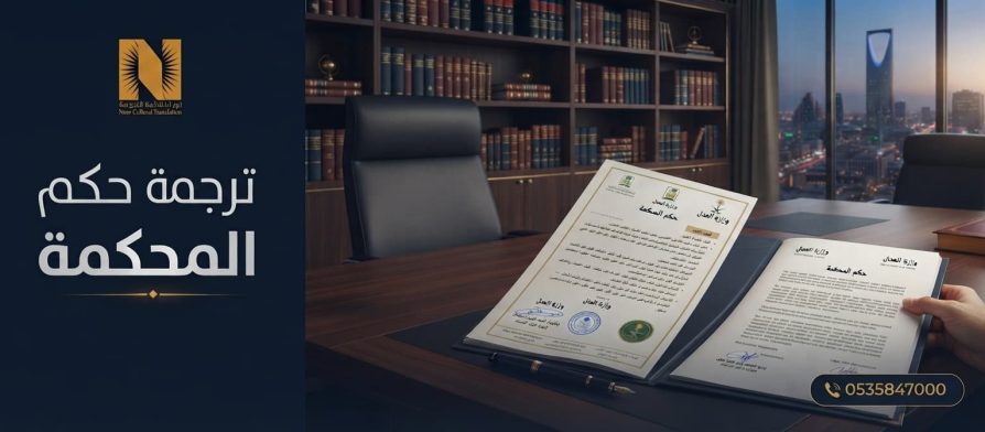 ترجمة حكم المحكمة ترجمة معتمدة