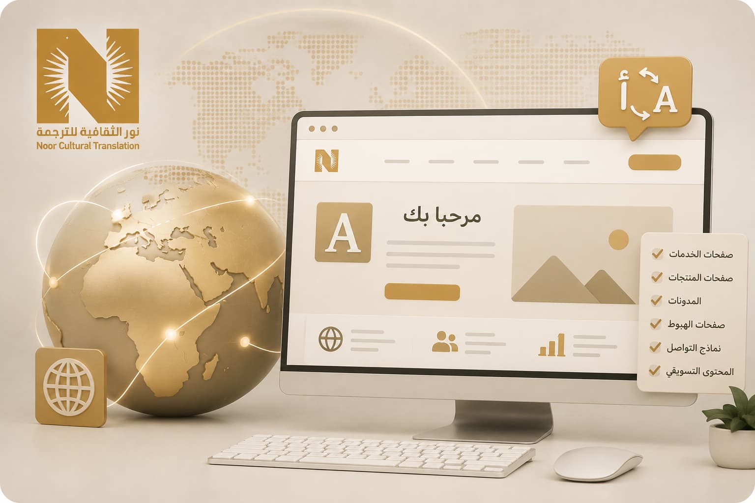 الترجمة والتعريب