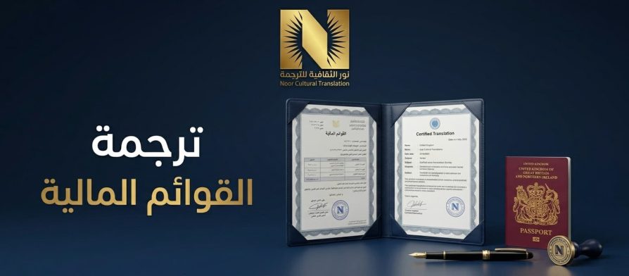 ترجمة القوائم المالية