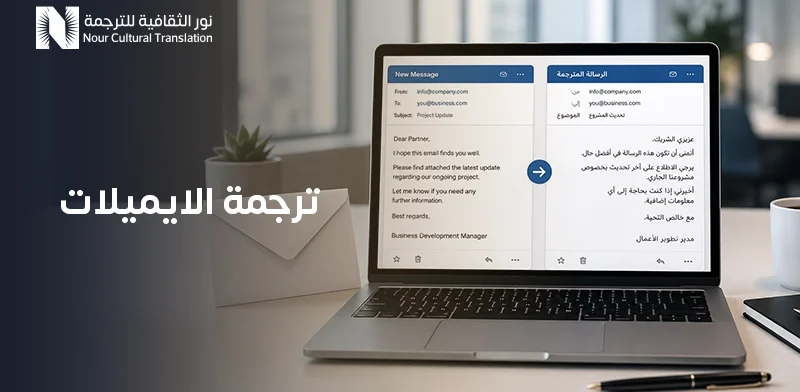 ترجمة ايميلات