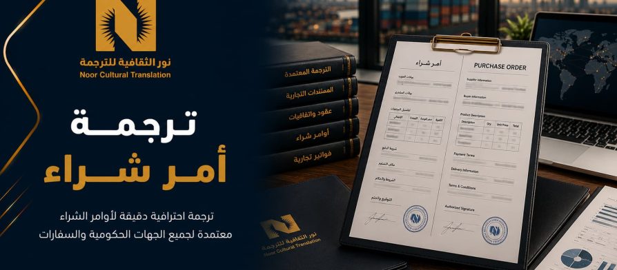 ترجمة امر شراء
