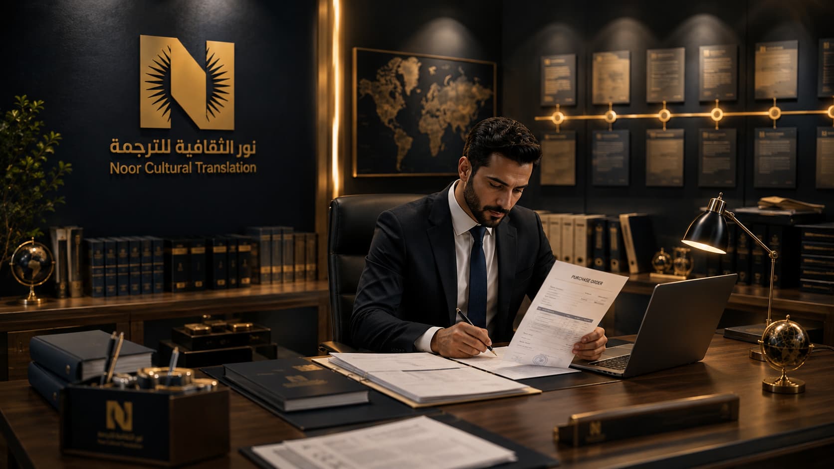 ترجمة امر شراء