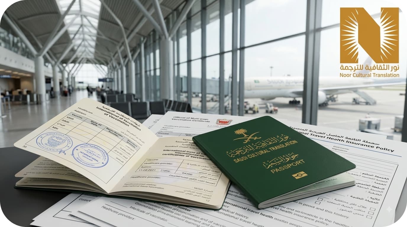 ترجمة شهادة التطعيمات