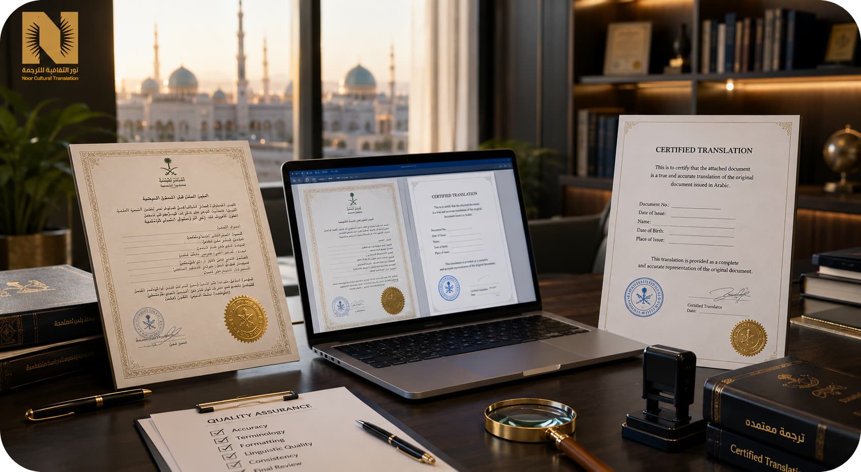 مكتب ترجمة معتمد المدينة المنورة