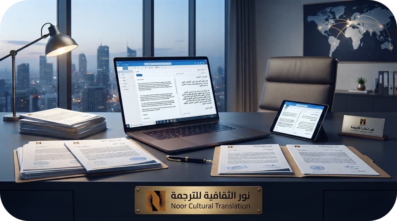 ترجمة تجارية معتمدة