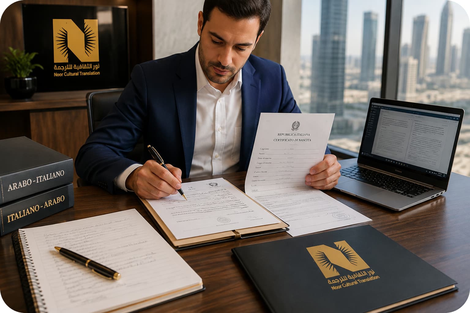 مترجم إيطالي معتمد الرياض