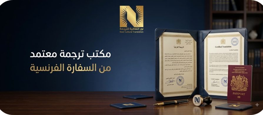 مكتب ترجمة معتمد من السفارة الفرنسية