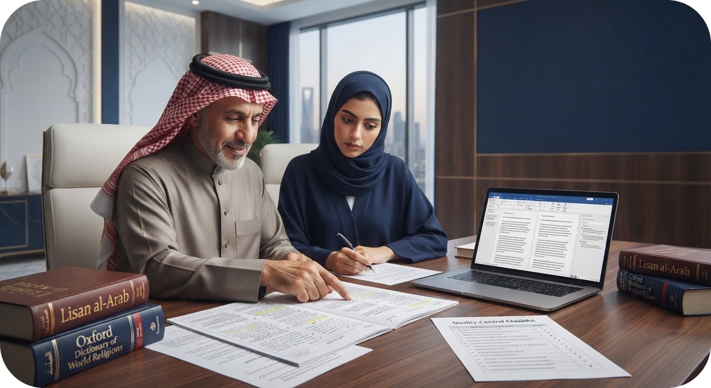 خدمات الترجمة الدينية المعتمدة فى السعودية