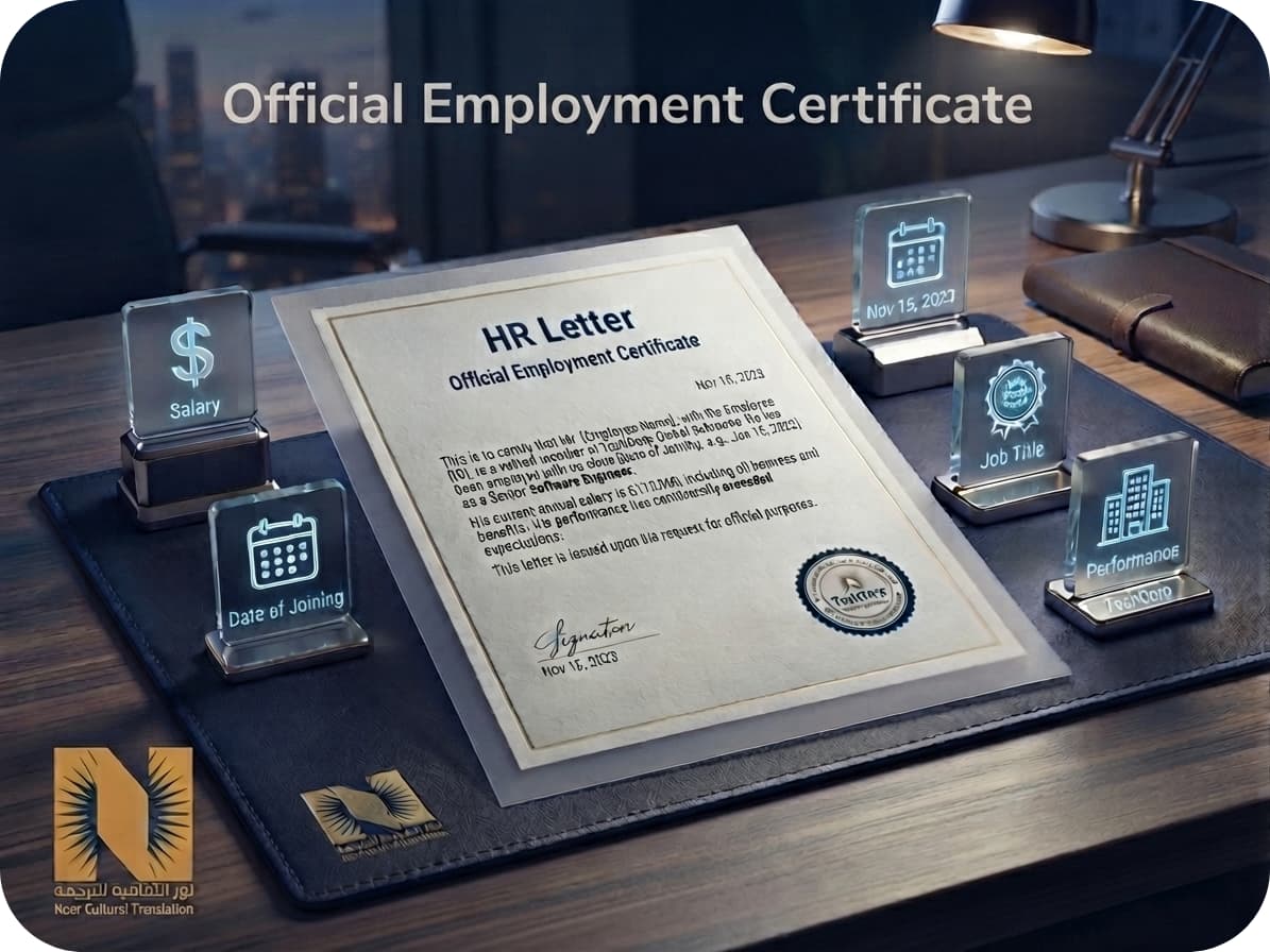 ترجمة HR Letter