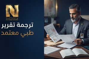 ترجمة تقرير طبي معتمد
