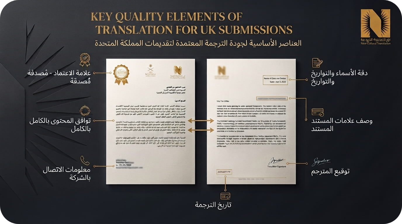 مكتب ترجمة معتمد من السفارة البريطانية